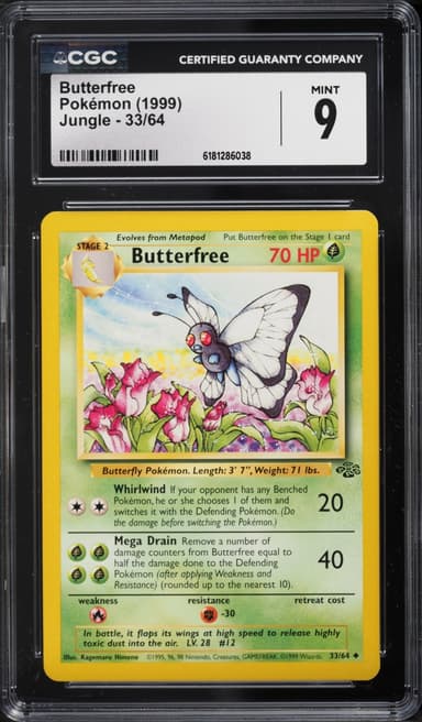 Pokemon Jungle Butterfree #33