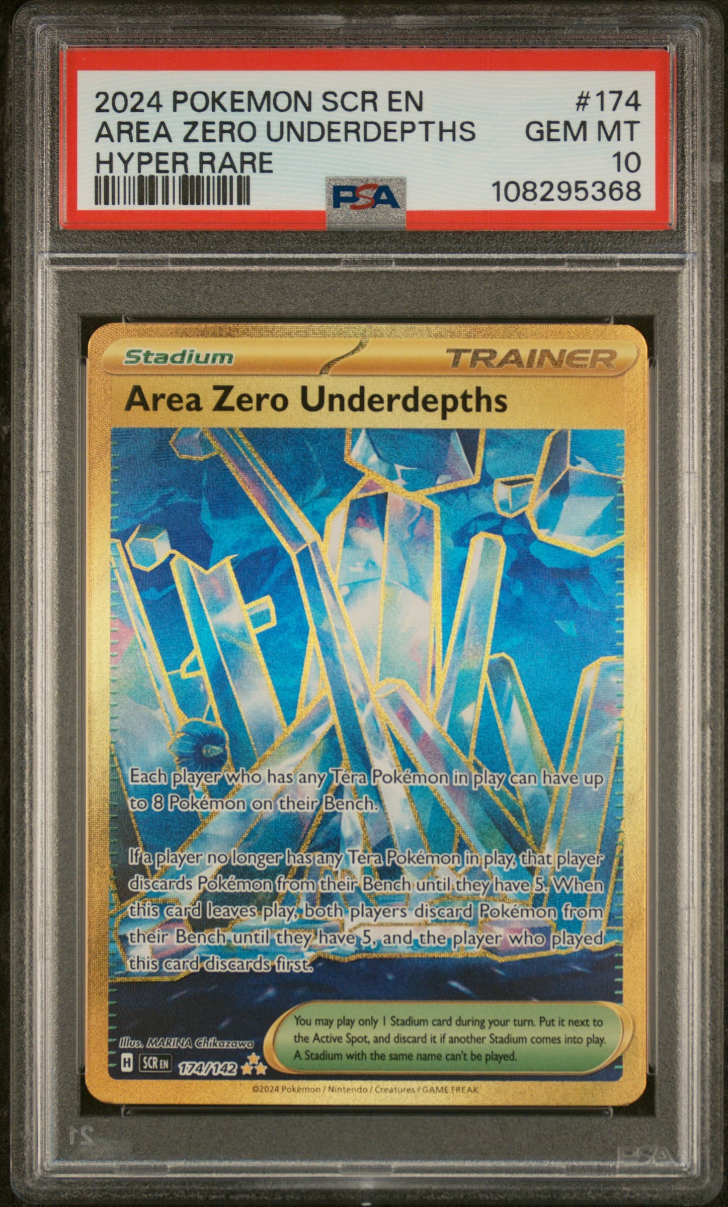 Area Zero Underdepths