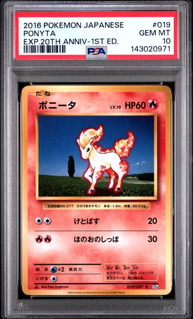 Ponyta 1st Edition