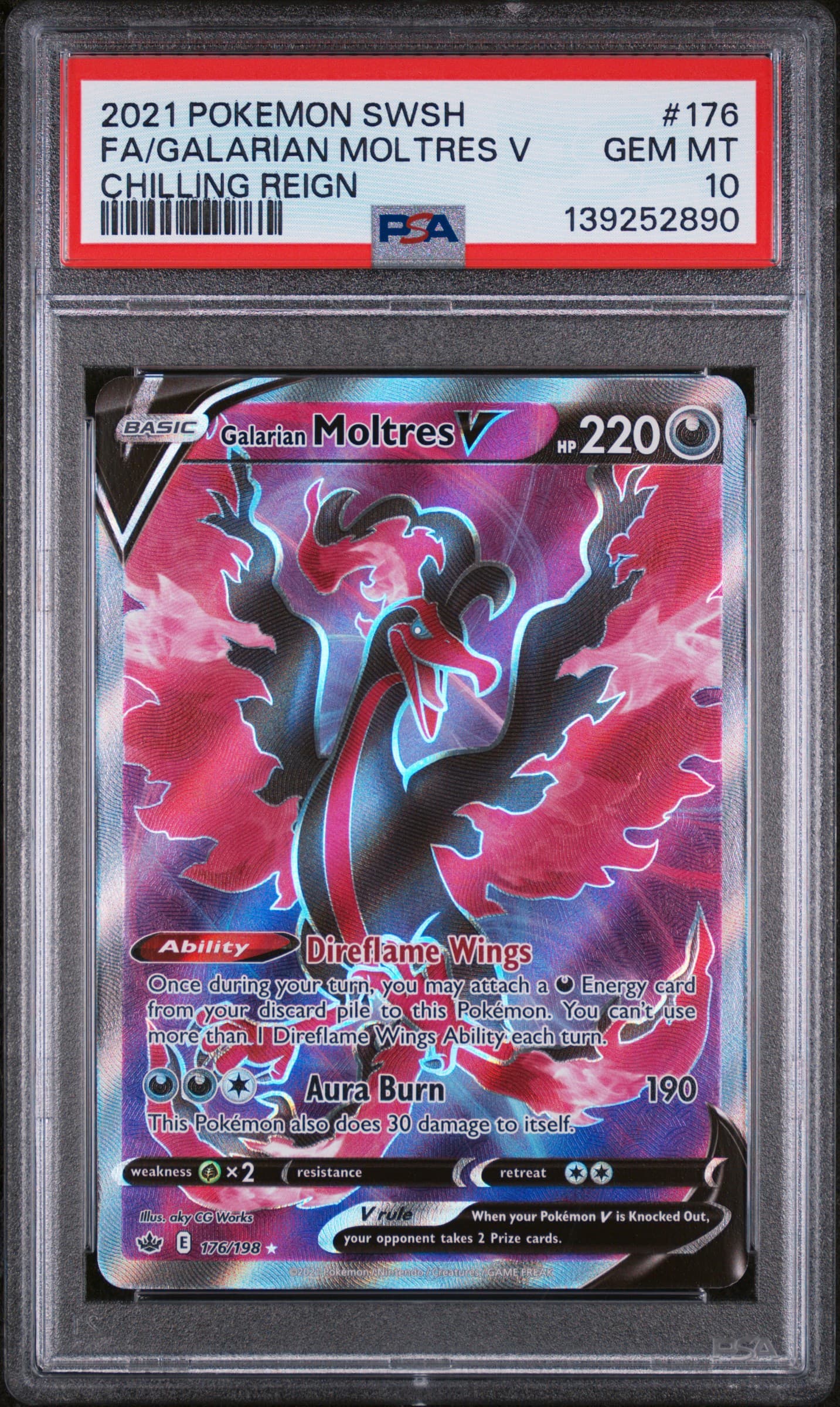Full Art/Galarian Moltres V