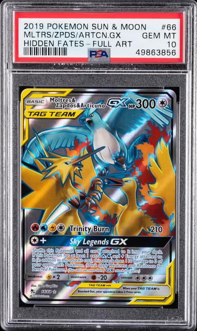 Full Art/Moltres & Zapdos & Articuno GX