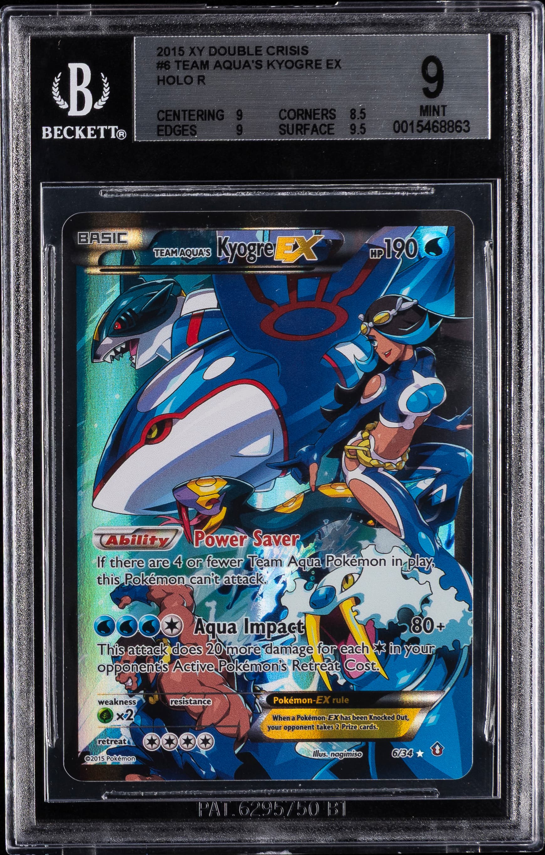 Full Art/Team Aqua's Kyogre EX