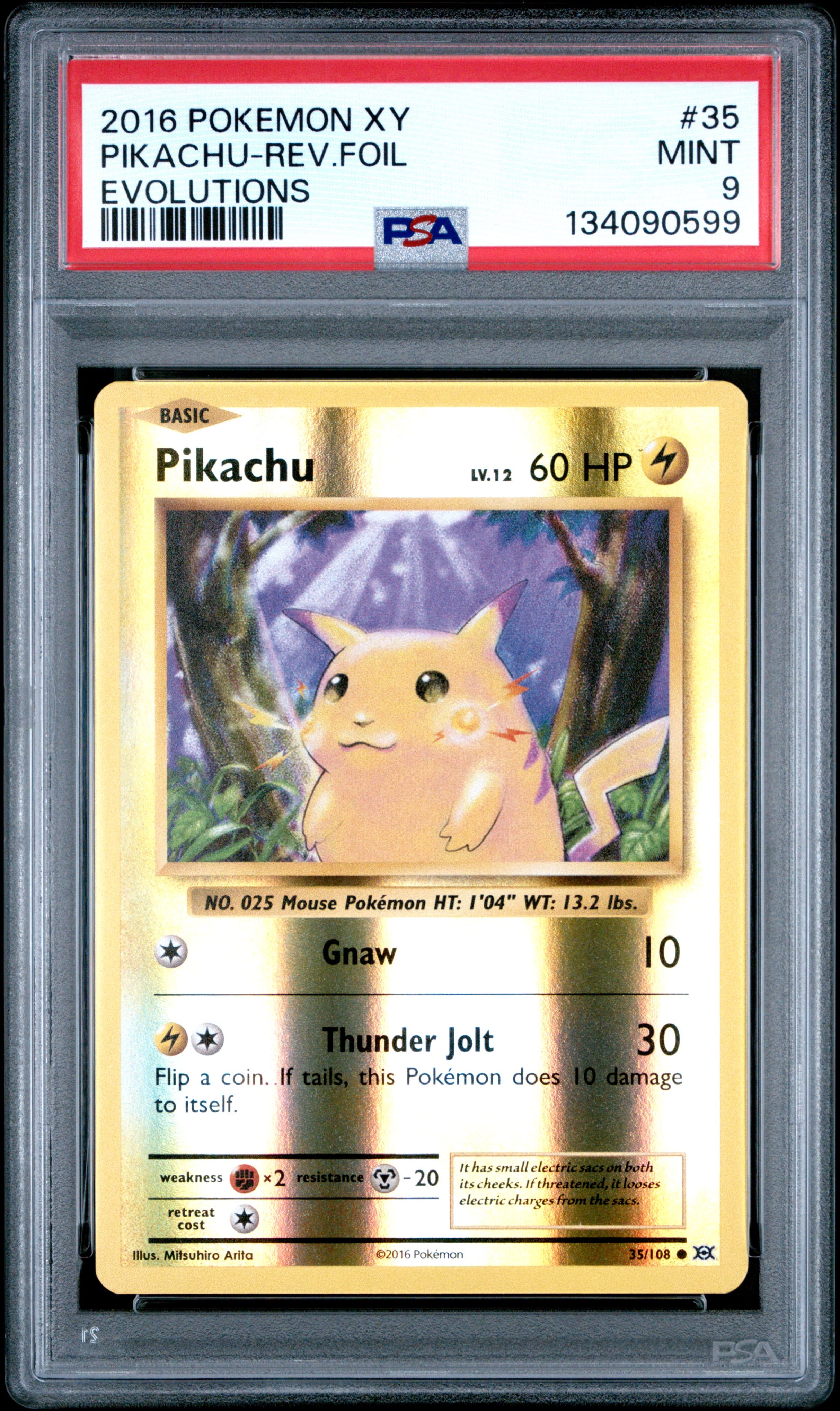 Pikachu-Reverse Foil
