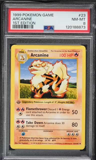 Arcanine 1st Edition