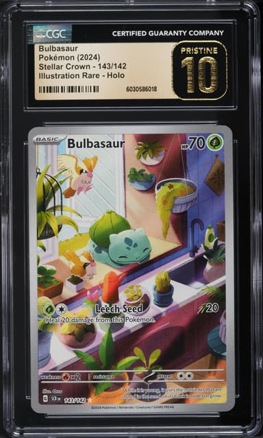 SV STELLAR CROWN ILLUSTRATION RARE BULBASAUR