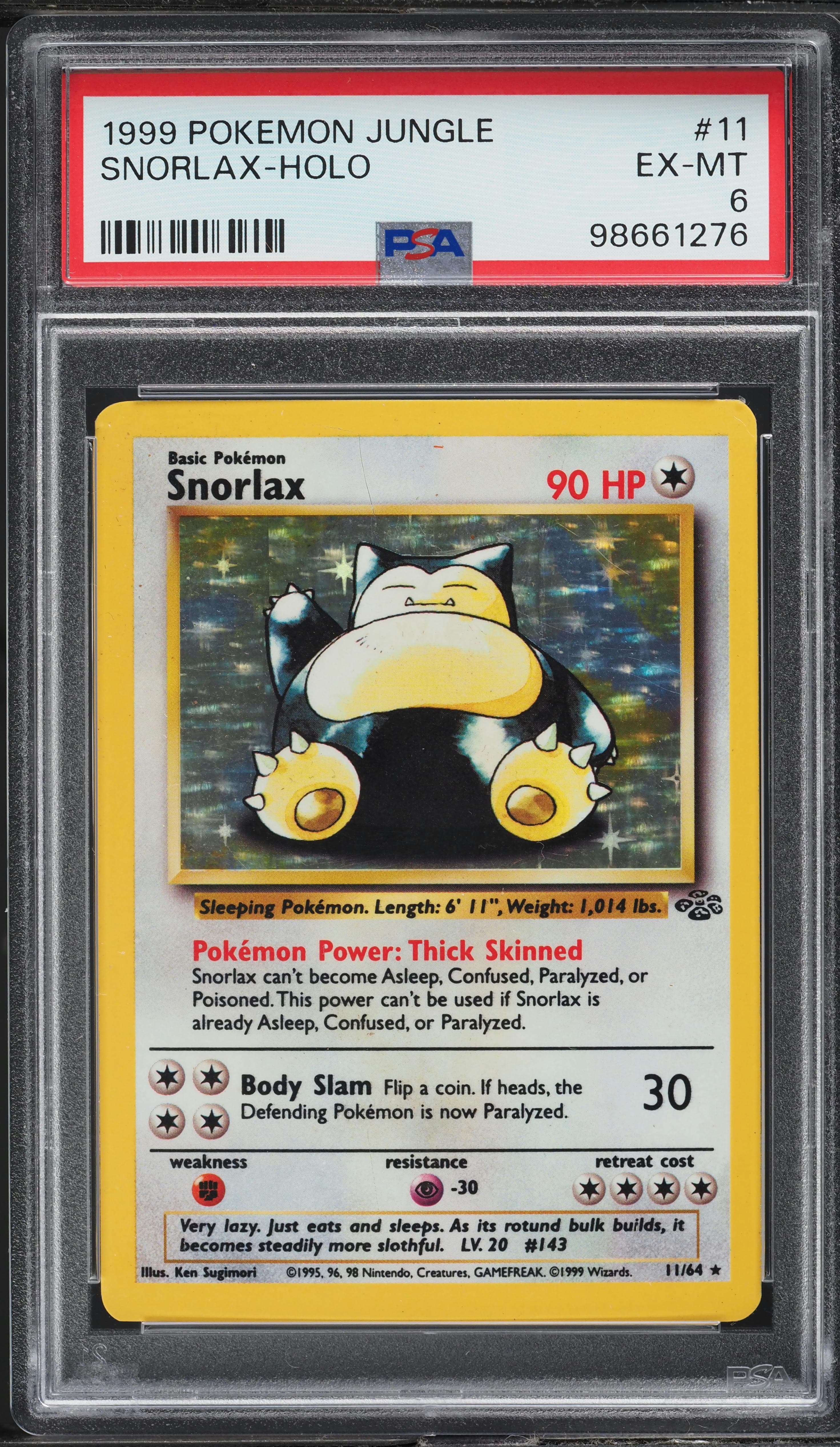 JUNGLE HOLO SNORLAX