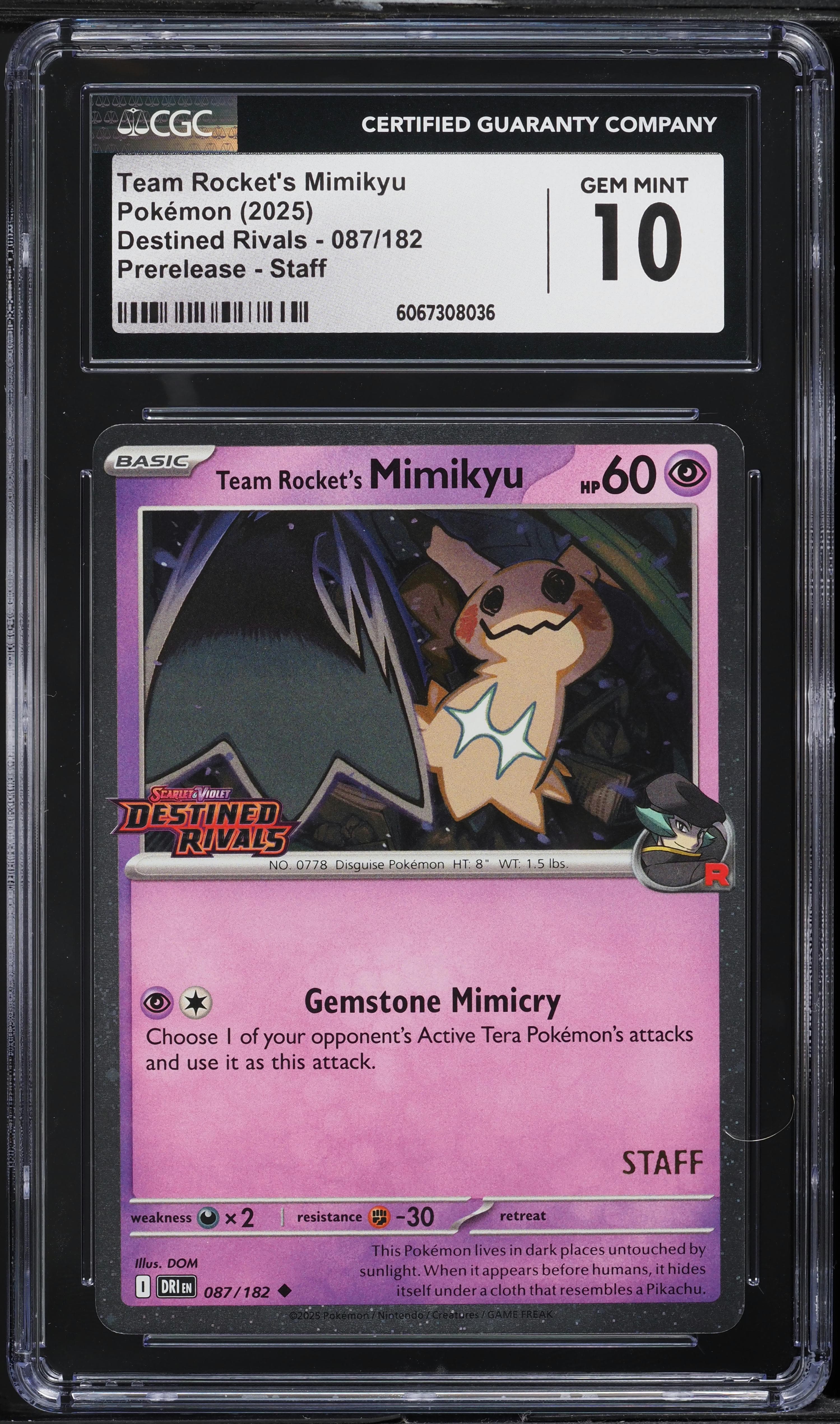 Team Rocket's Mimikyu