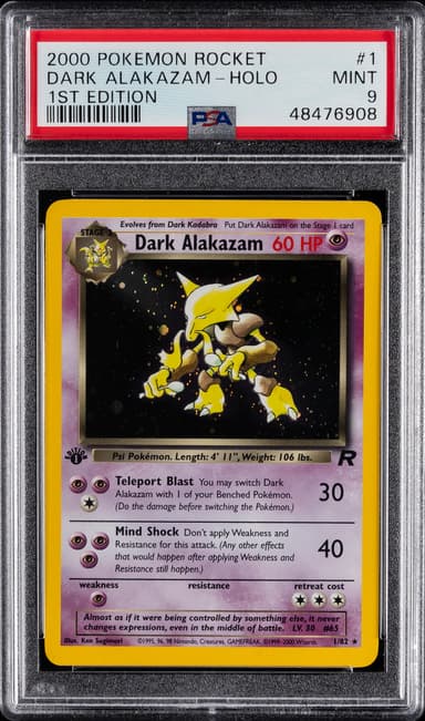 Dark Alakazam-Holo