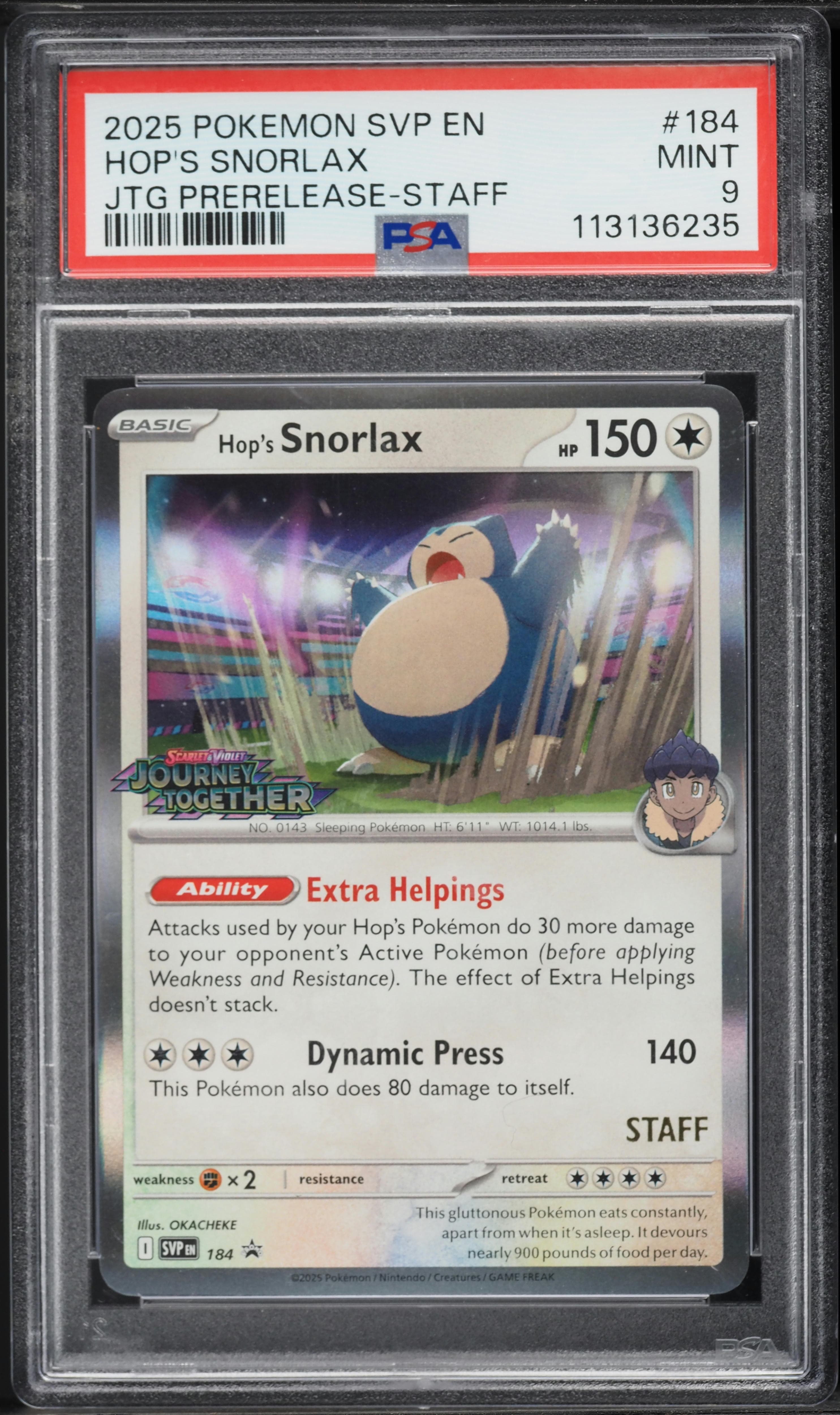 Hop's Snorlax