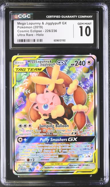 Mega Lopunny &amp; Jigglypuff GX