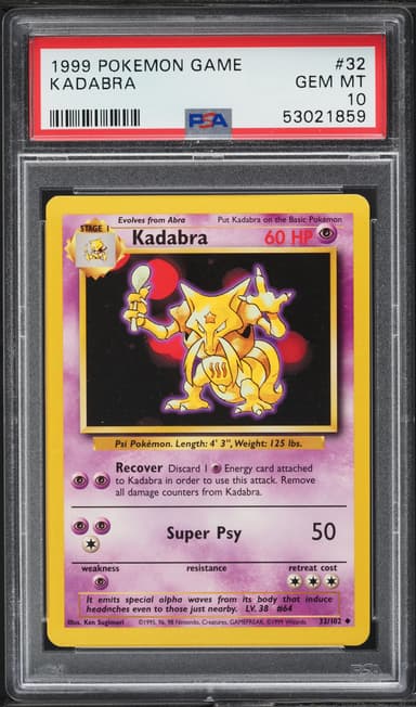 BASE SET KADABRA