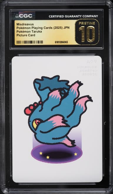 Pokemon Japanese Playing Cards Taruka Picture Misdreavus