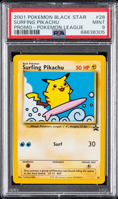 Surfing Pikachu