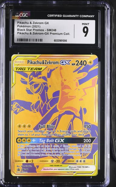 Pikachu & Zekrom GX