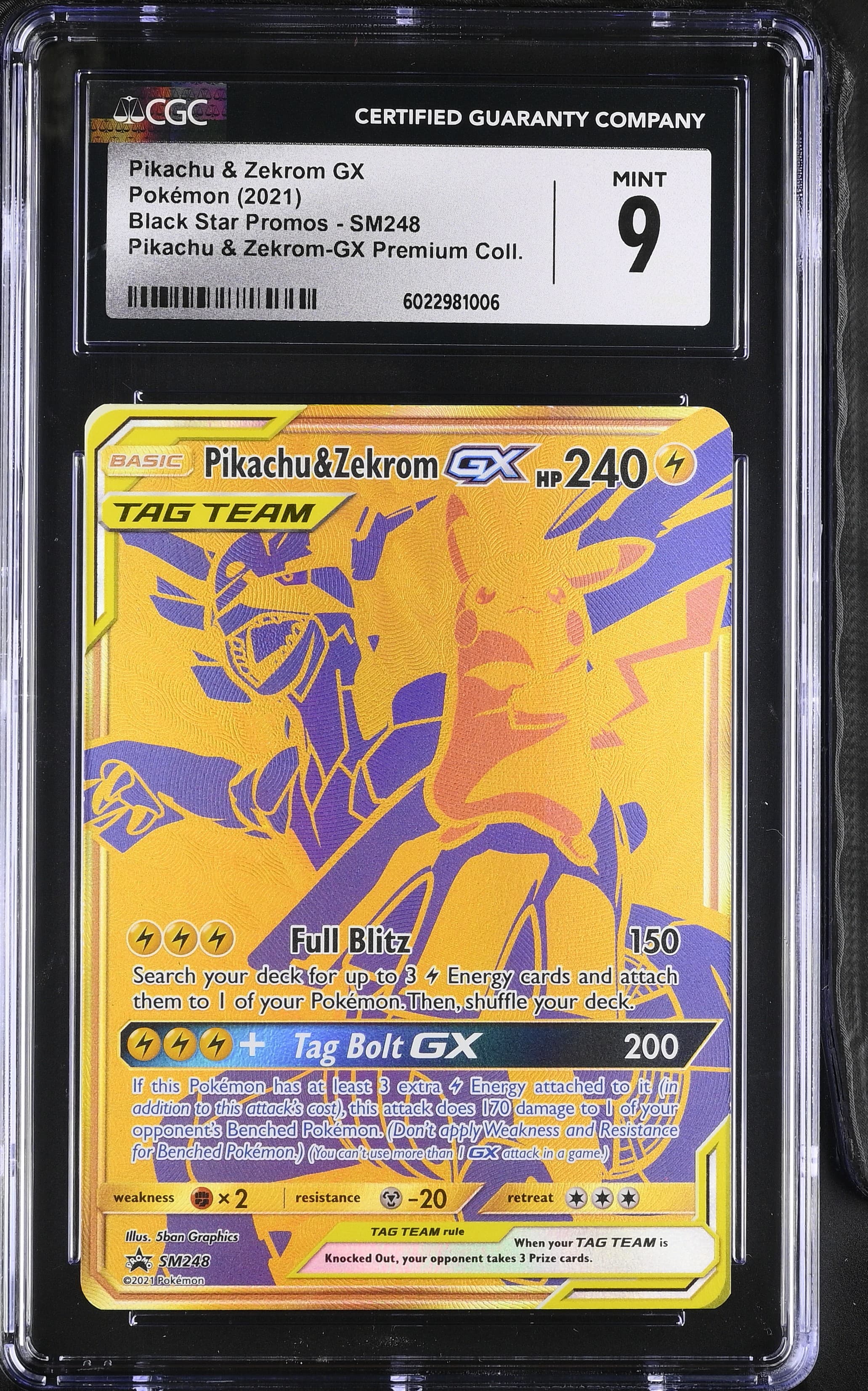Pikachu & Zekrom GX