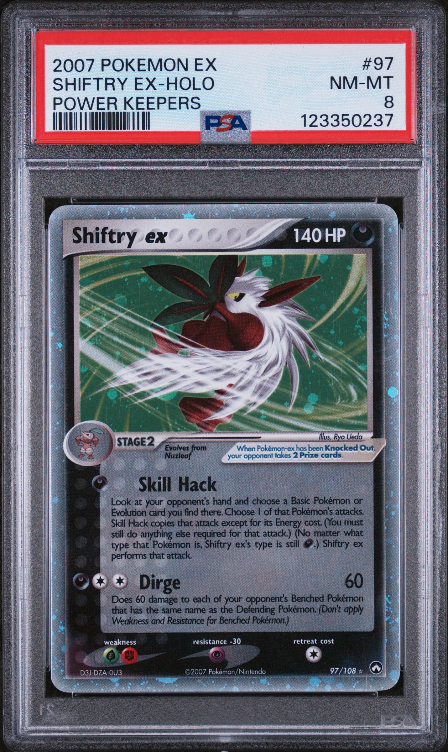 Shiftry EX-Holo