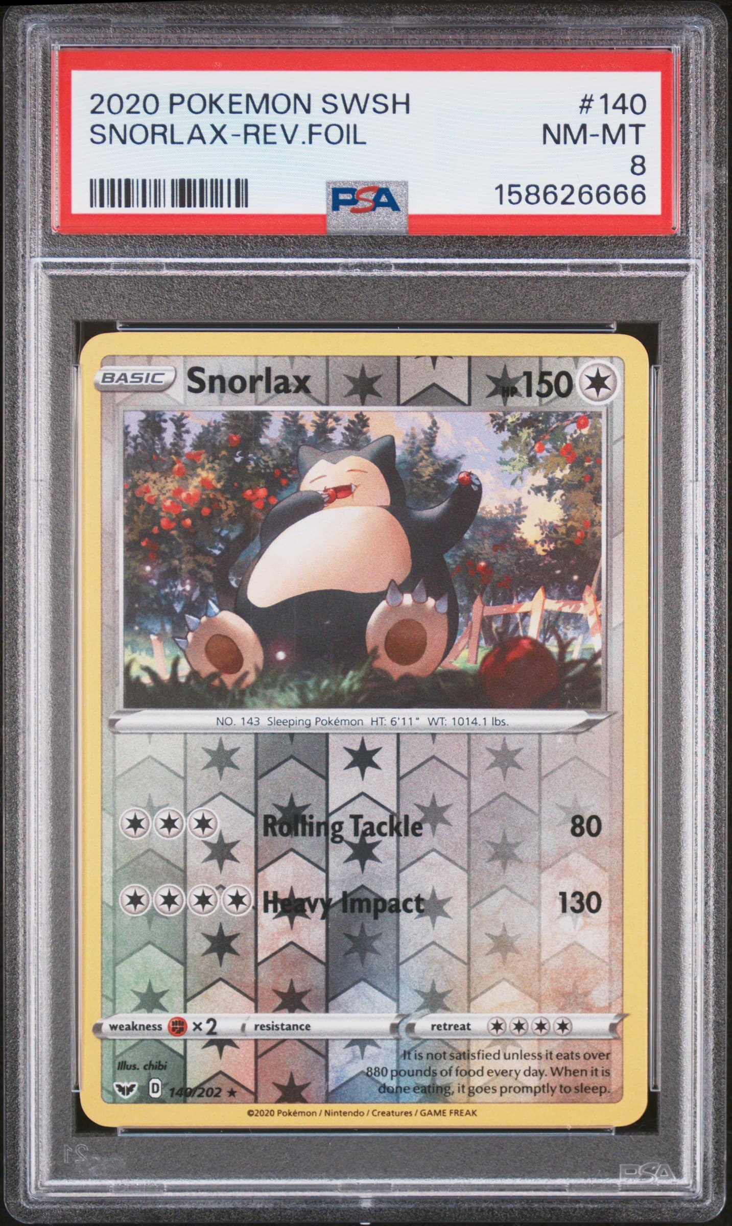 Snorlax-Reverse Foil