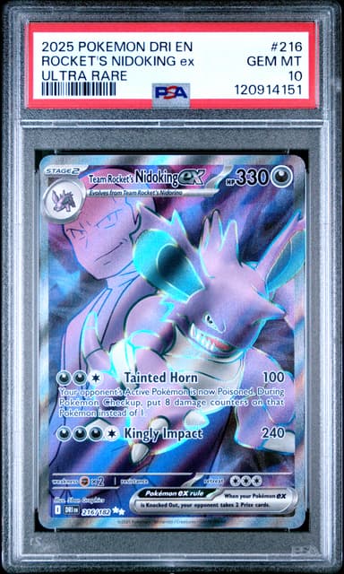 Team Rocket's Nidoking EX