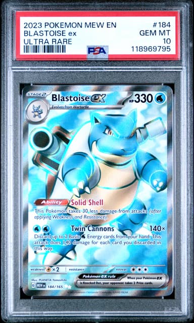 Blastoise EX