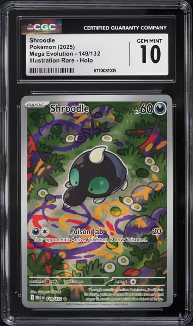 Pokemon Mega Evolution IR Shroodle #149
