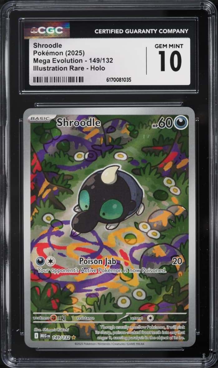 Pokemon Mega Evolution IR Shroodle #149