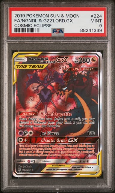 Full Art/Naganadel & Guzzlord GX