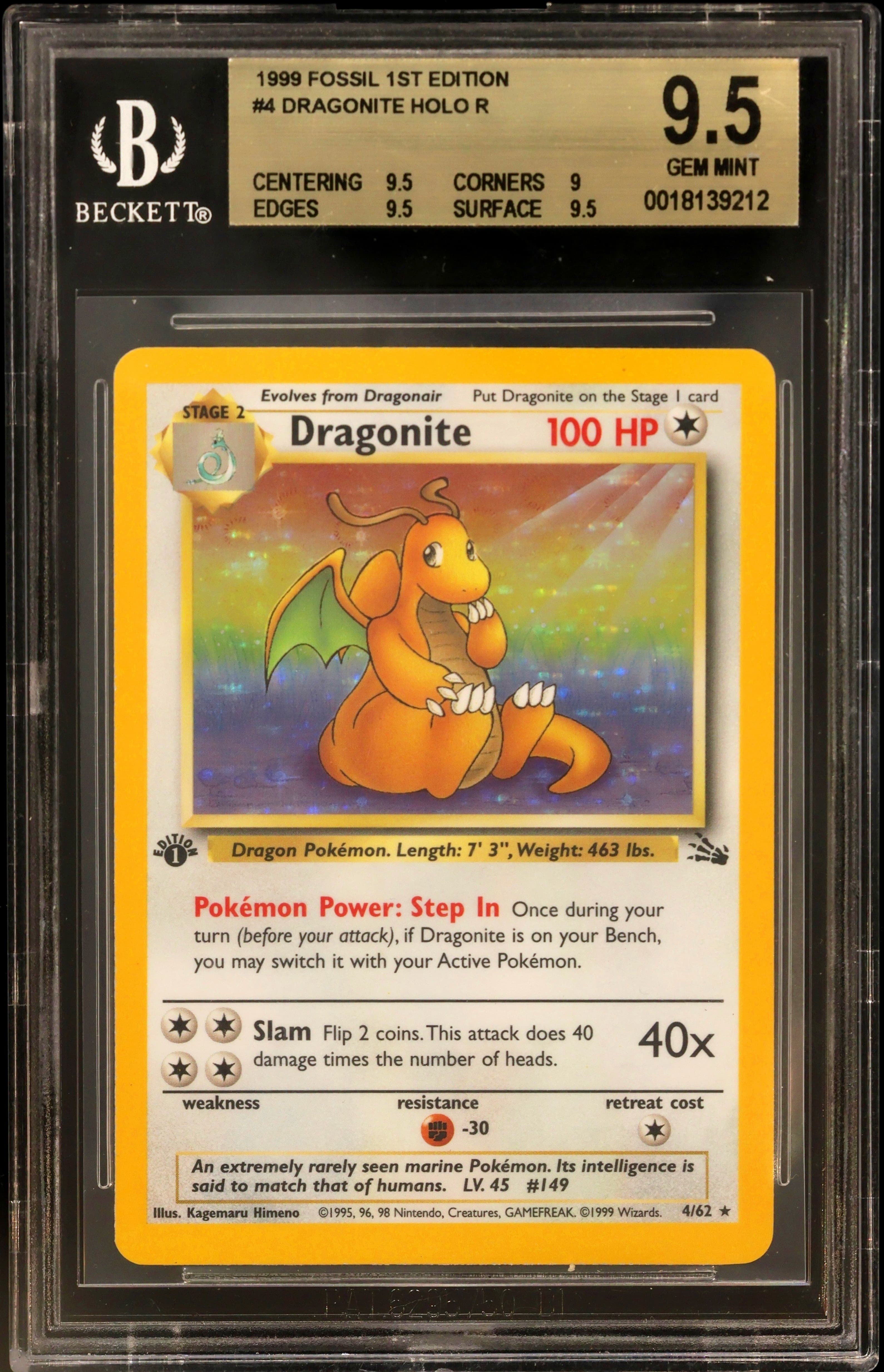 Dragonite HOLO R
