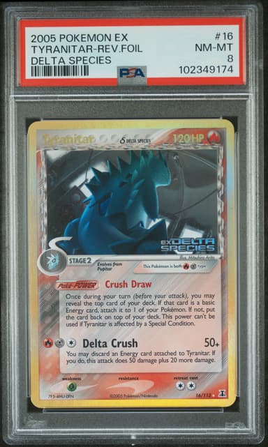 Tyranitar-Reverse Foil