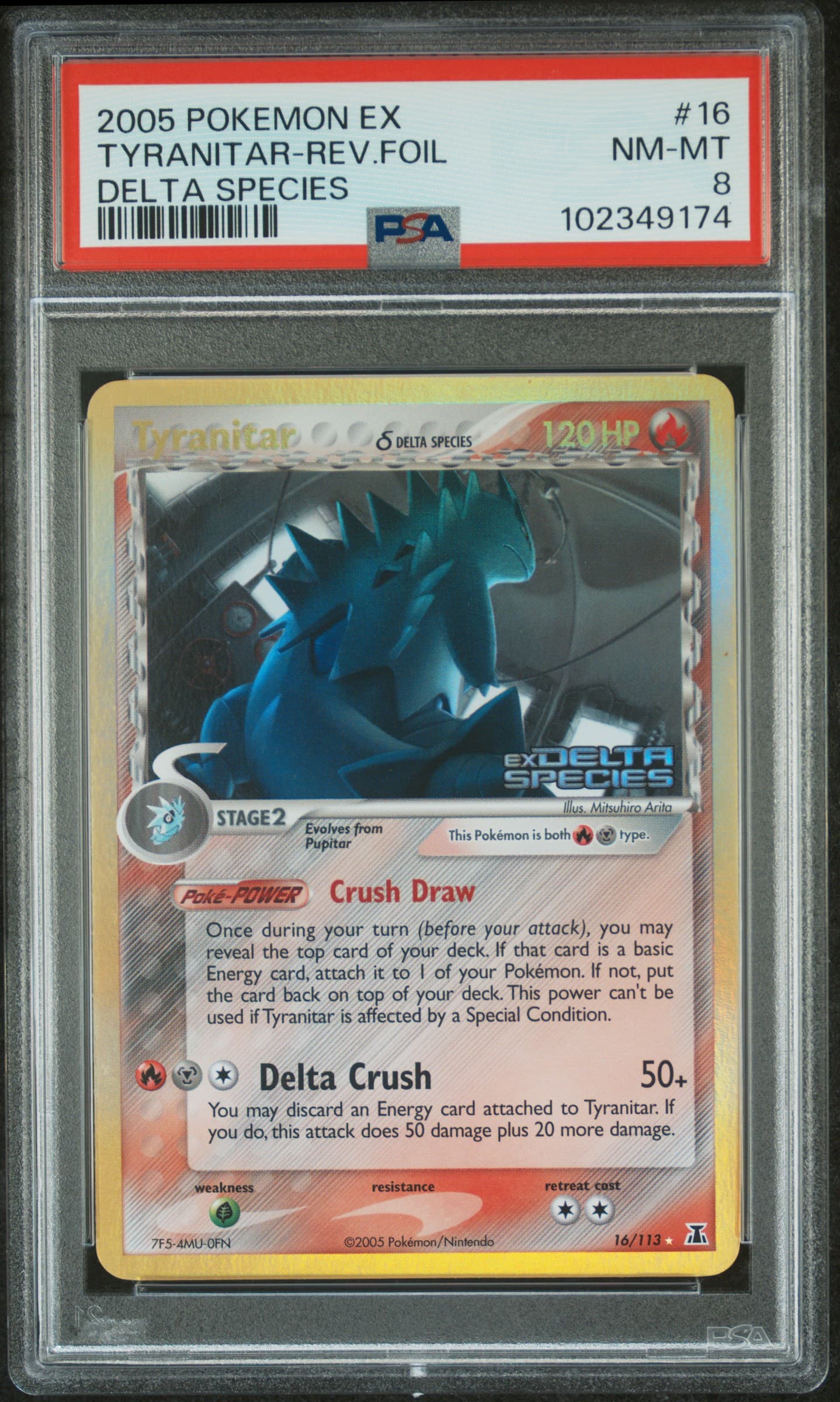 Tyranitar-Reverse Foil