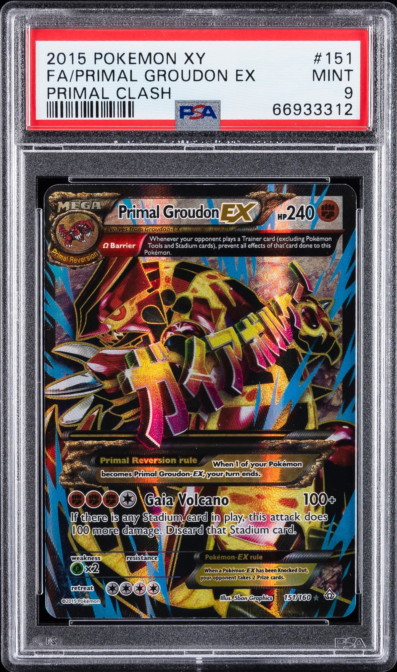 Full Art/Primal Groudon EX