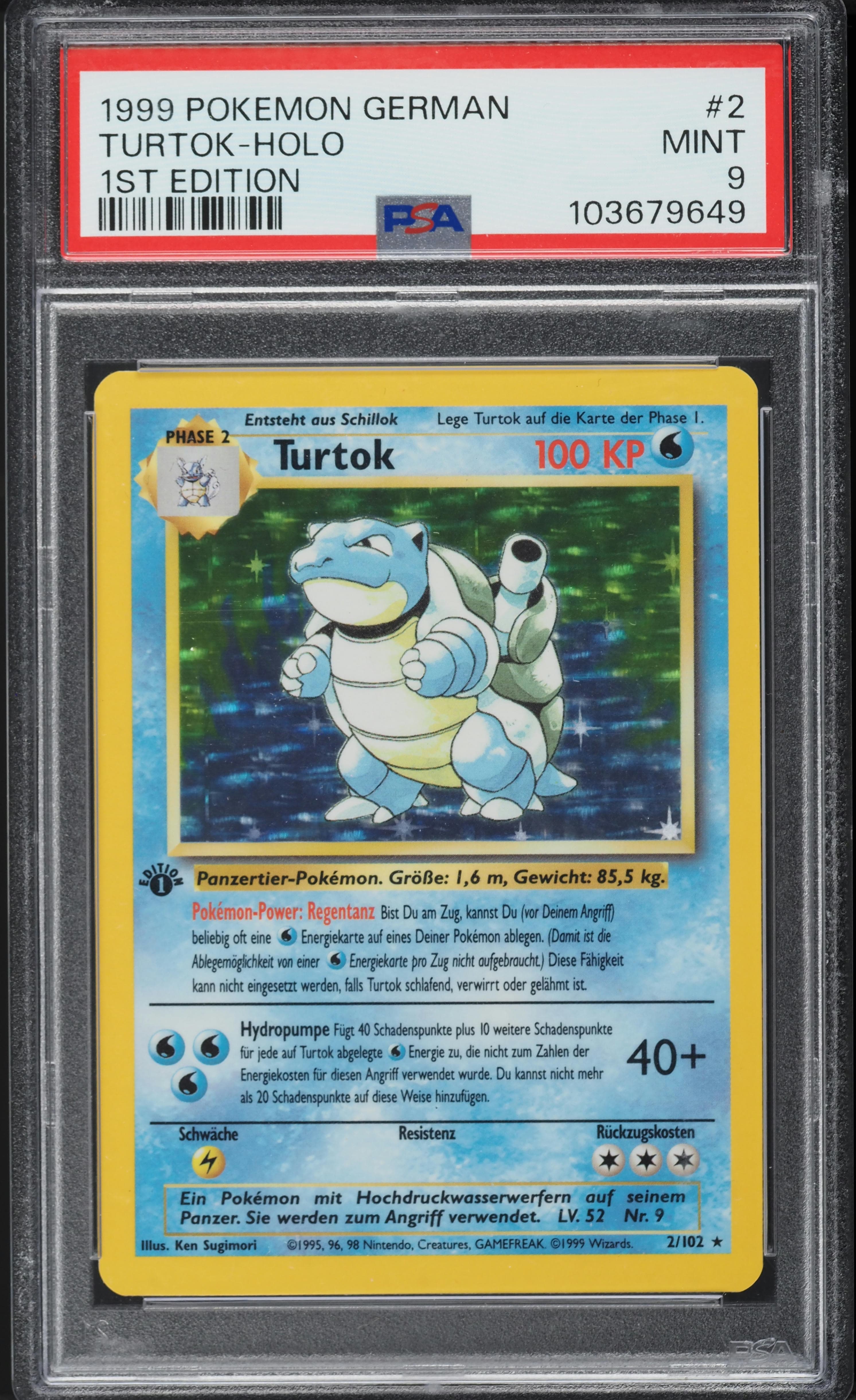 Turtok-Holo 1st edition