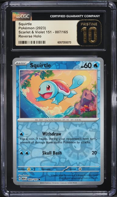 Squirtle Reverse Holo