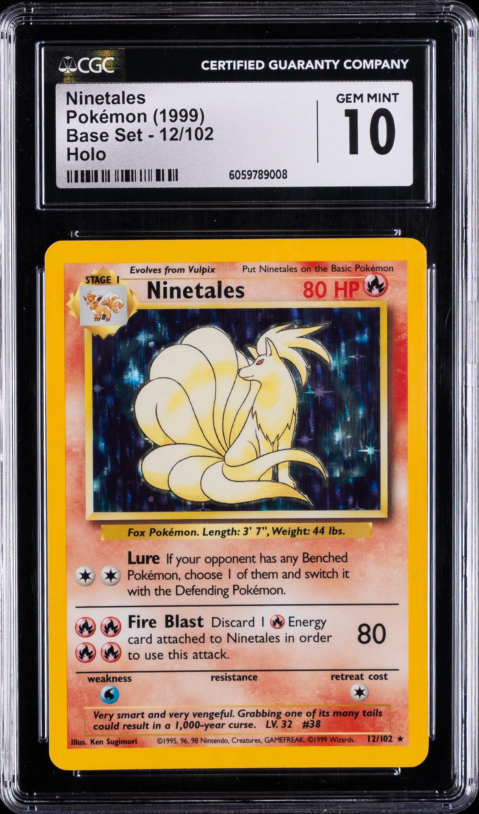 Ninetales-Holo