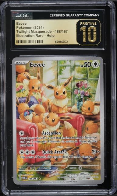 SV TWILIGHT MASQUERADE ILLUSTRATION RARE EEVEE