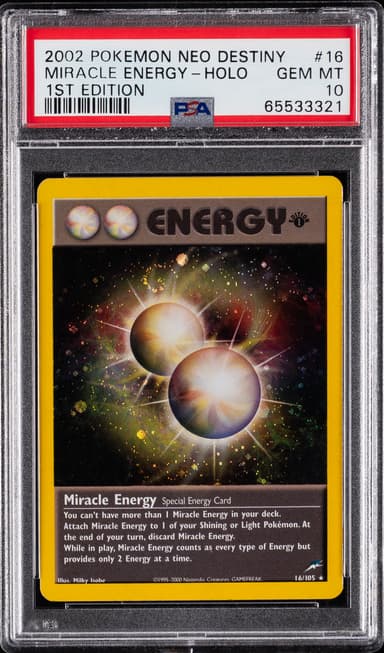 Miracle Energy-Holo 1st Edition