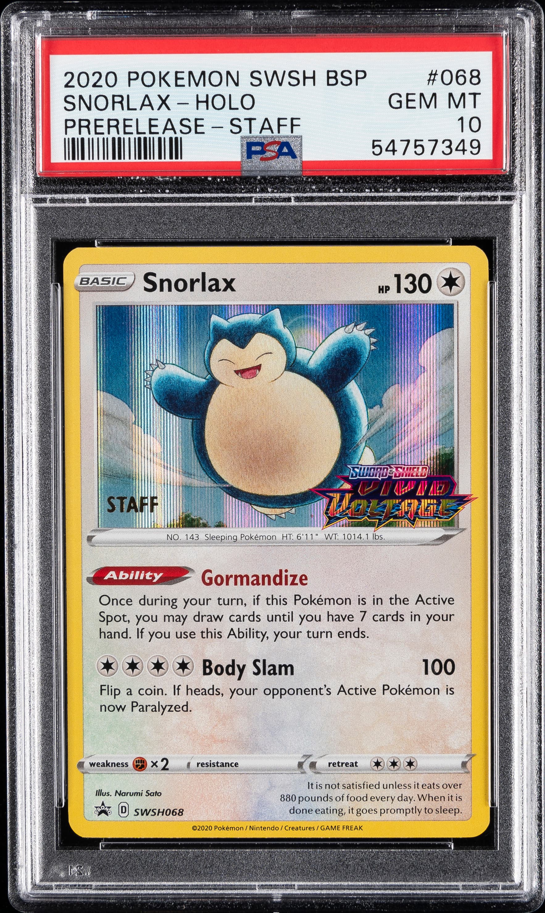 SNORLAX-HOLO