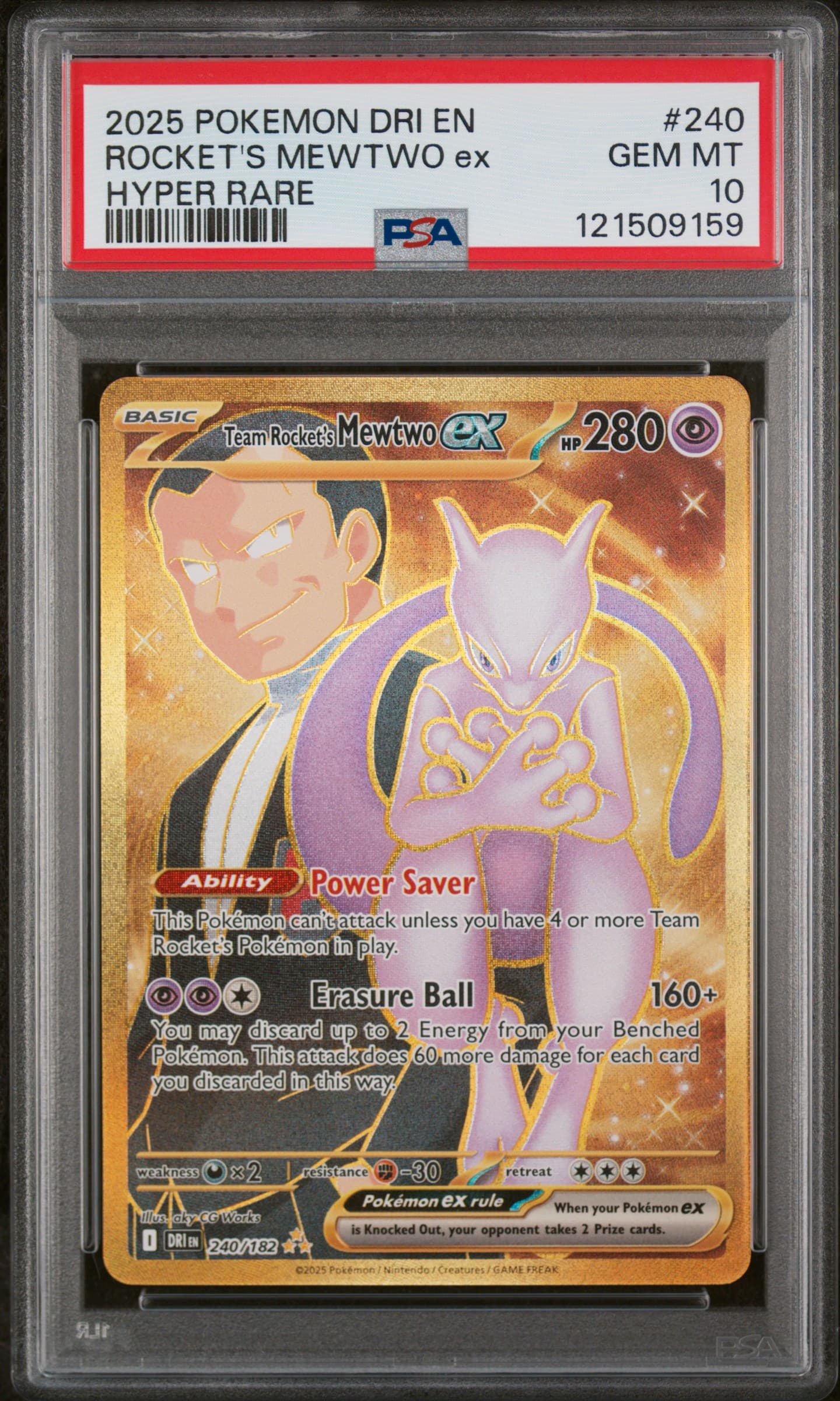 Team Rocket's Mewtwo EX