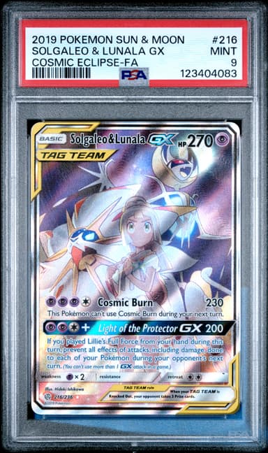 Full Art/Solgaleo & Lunala GX