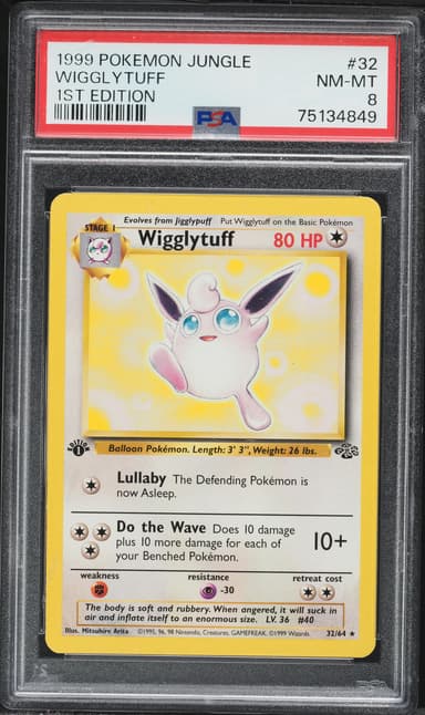 Wigglytuff 1st Edition