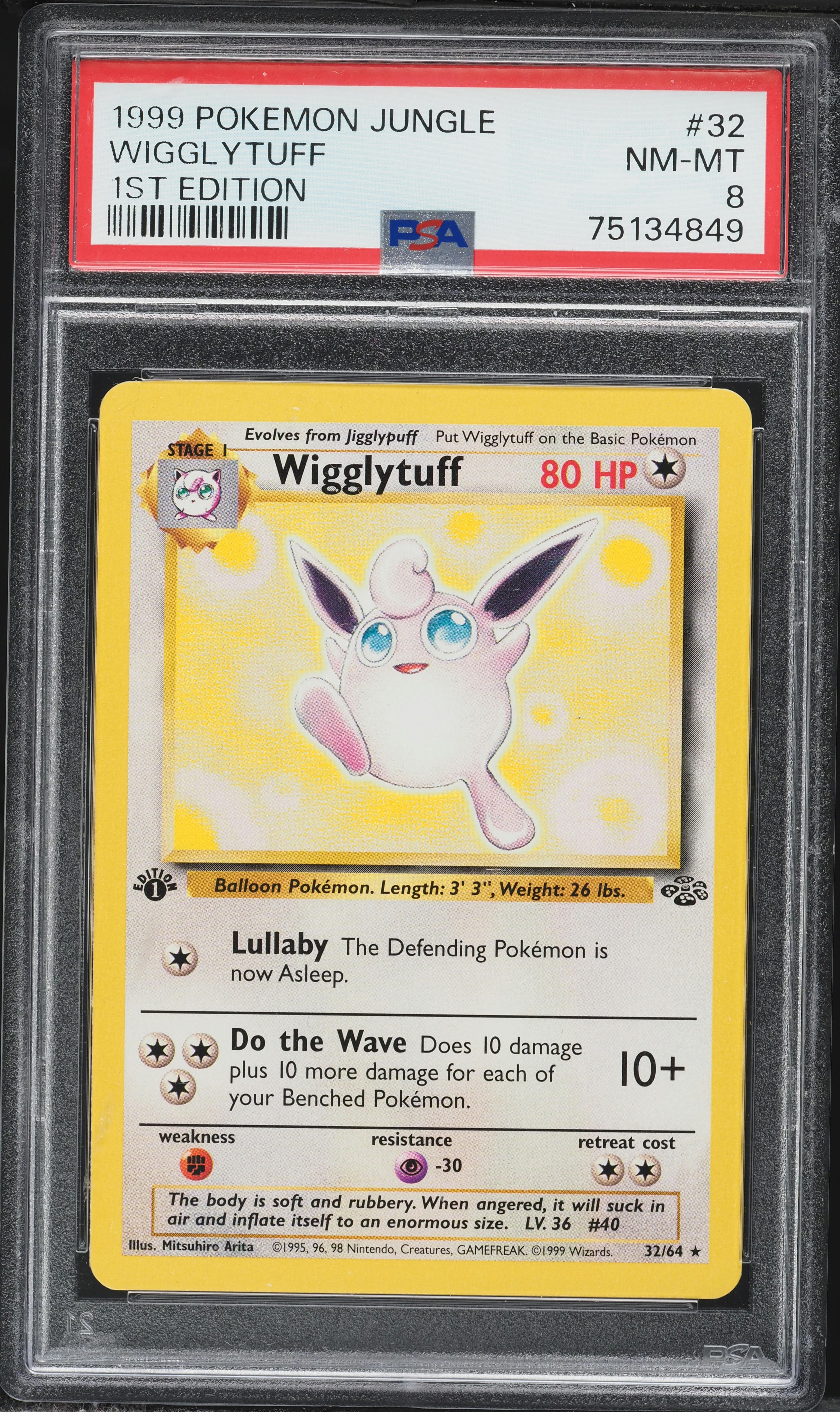 Wigglytuff 1st Edition