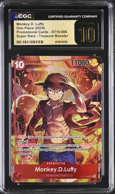 Promotional Cards - English Monkey D. Luffy SR Treasure Booster