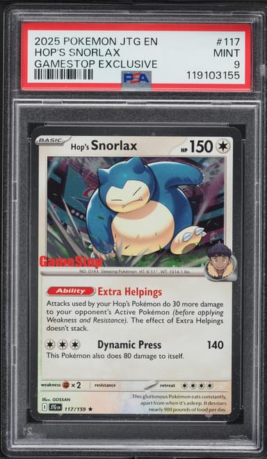 Hop's Snorlax