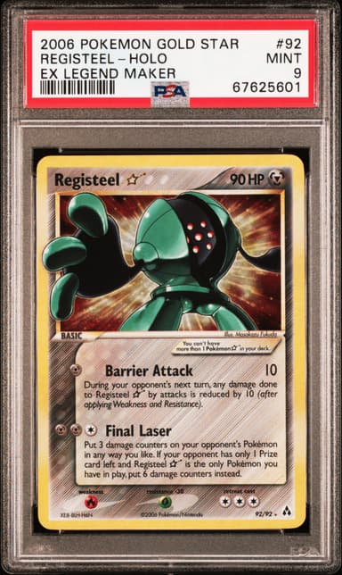 Registeel-Holo Gold Star