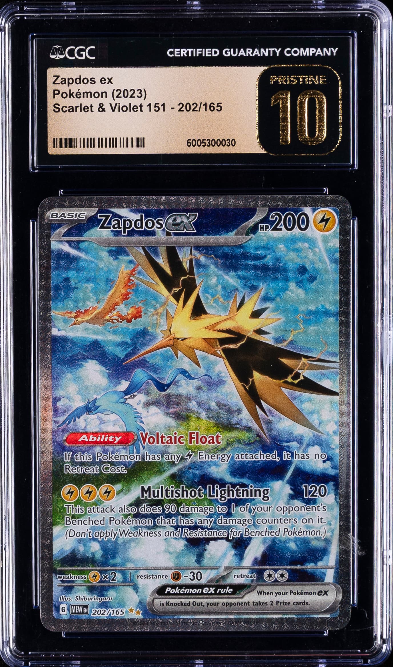 Zapdos EX