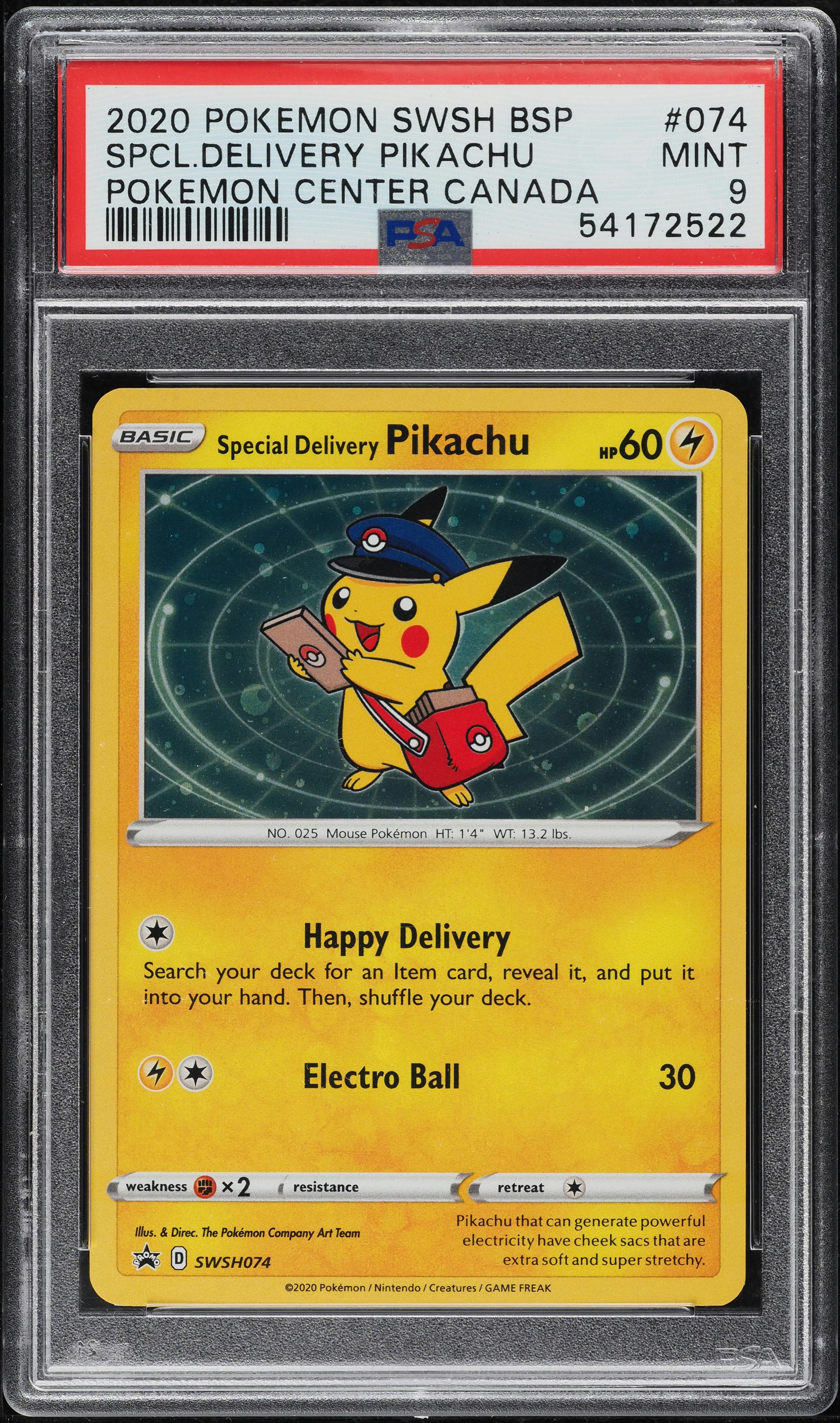 SPECIAL DELIVERY PIKACHU