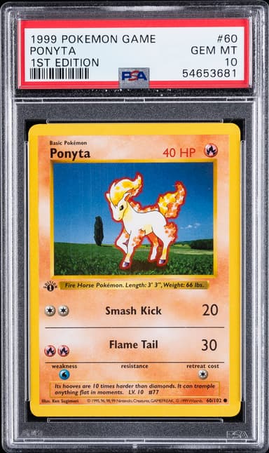 Ponyta 1st Edition