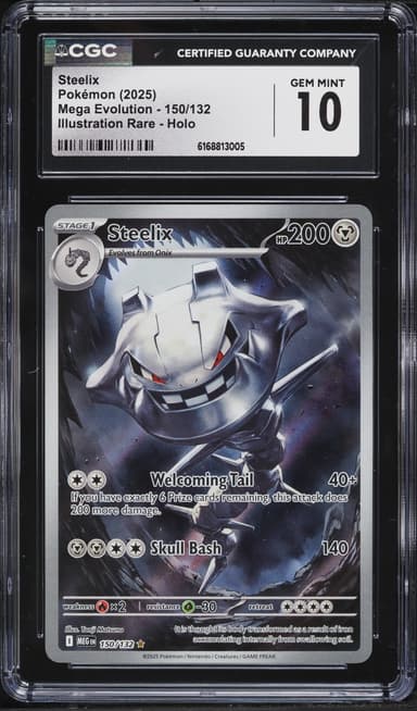 Pokemon Mega Evolution IR Steelix #150