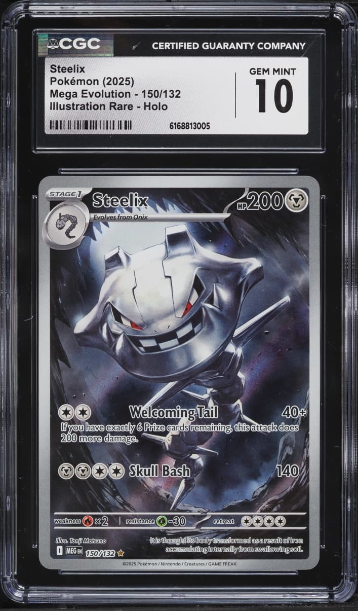 Pokemon Mega Evolution IR Steelix #150