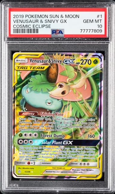 Venusaur & Snivy GX
