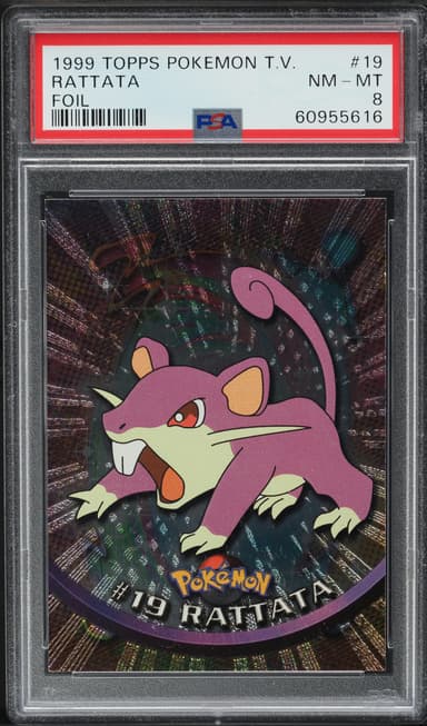 TOPPS TV FOIL RATTATA